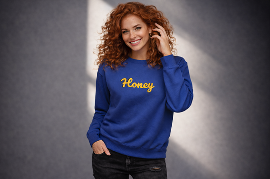 Damska Bluza  "Honey" – Streetwear - Bawełna Premium