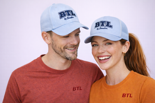 Pastelowa czapka bejsbolówka z bawełny chino | BTL by AnnaPAP