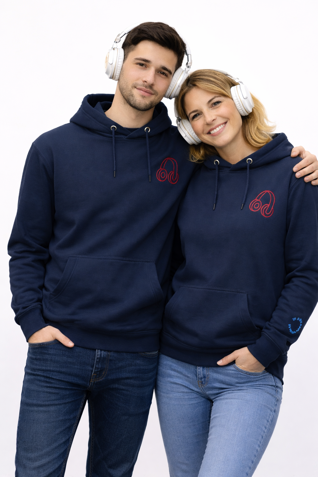 Otulająca bluza z kapturem - hoodie  - Minimalistyczny styl - Unisex - Premium Bawełna| BTL by AnnaPAPP