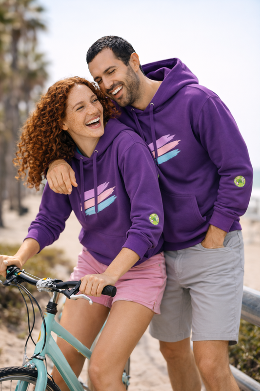 Męska Bluza z Kapturem - Hoodie  - Relaxed Fit - Bawełna Premium